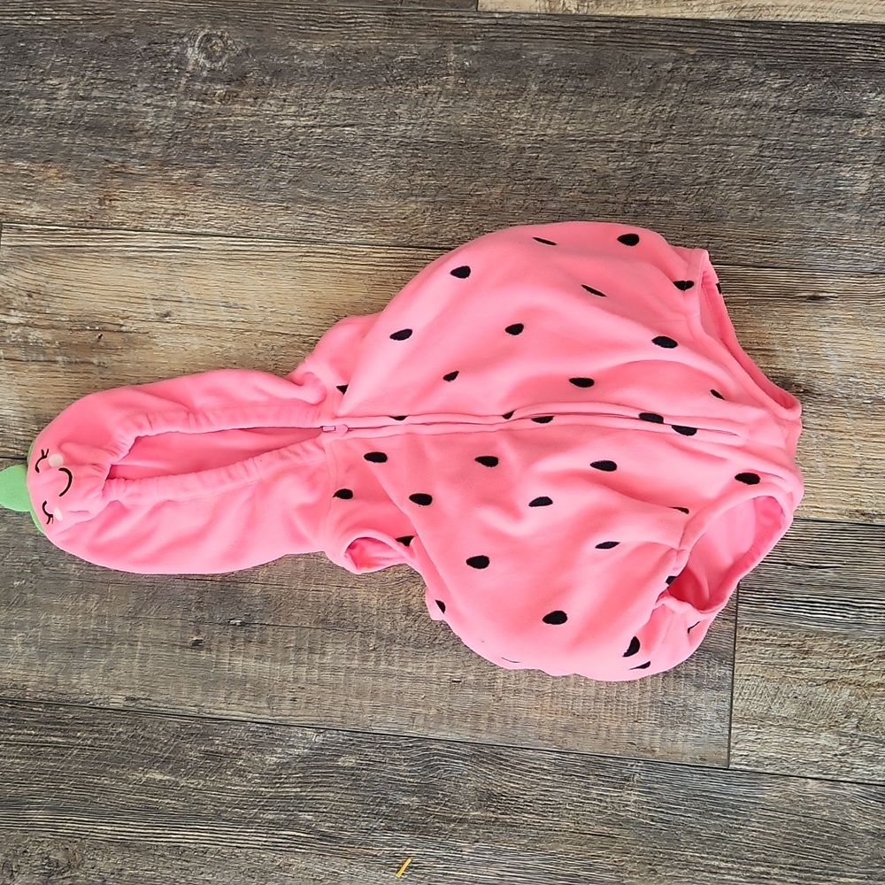 Carter's Pink Baby Hooded Outfit